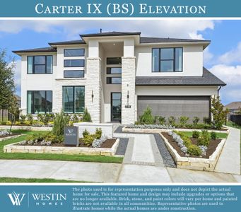 New construction Single-Family house 109 Green Branch Ct, Liberty Hill, TX 78642 plan The Carter IX - image