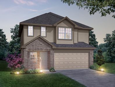 New construction Single-Family house 2967 Sir Ian Blake Dr, Conroe, TX 77301 plan The Auburn - image
