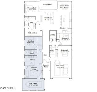 New construction Single-Family house 3735 E Kenley Ln, San Tan Valley, AZ 85143 Trillium Plan 4585- photo 1 1