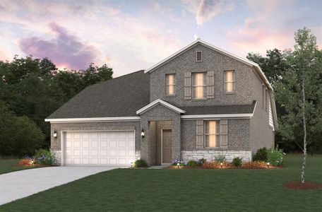 New construction Single-Family house 1717 Rushpea Dr, Royse City, TX 75189 Cascade- photo 0