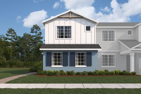 New construction Townhouse house 3057 Kissimmee Park Rd, St. Cloud, FL 34772 plan Westerly - Townhome Series - image