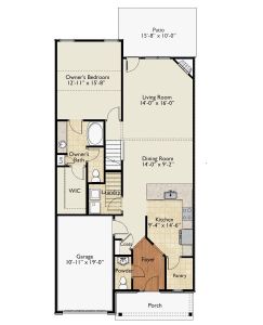 New construction Single-Family house 121 Rock Cress Trl, Greenville, SC 29607 plan The Princeton A - image 3