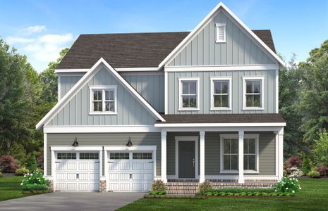 New construction Single-Family house 657 Circle Pond St, Knightdale, NC 27545 plan Mercer - image