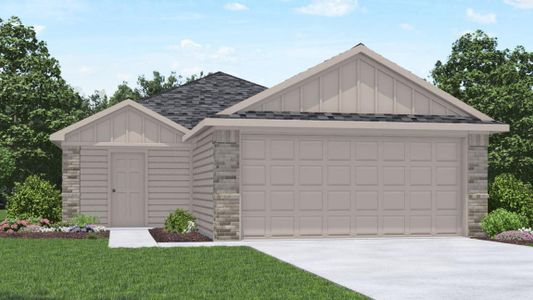 New construction Single-Family house 19988 Hilbert Rd, New Caney, TX 77357 plan Estero - image