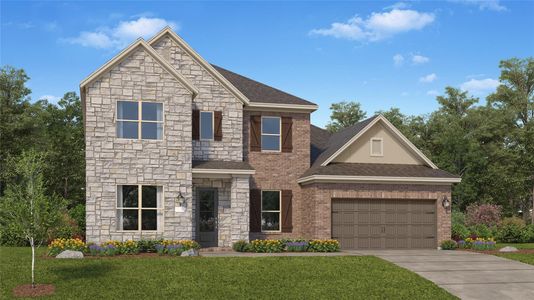New construction Single-Family house 6011 Marina Ray Dr, Baytown, TX 77521 plan Teton - image