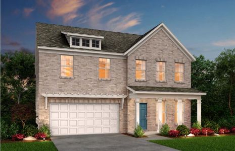 New construction Single-Family house 6134 Marigold Wy, Atlanta, GA 30349 plan Hampton - image