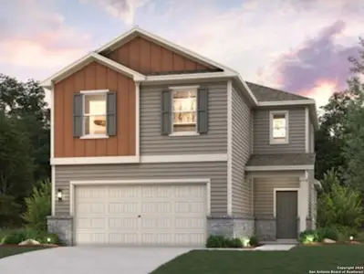 New construction Single-Family house 10723 Fairchild Wy, San Antonio, TX 78109 plan Frederick - 2260 - image