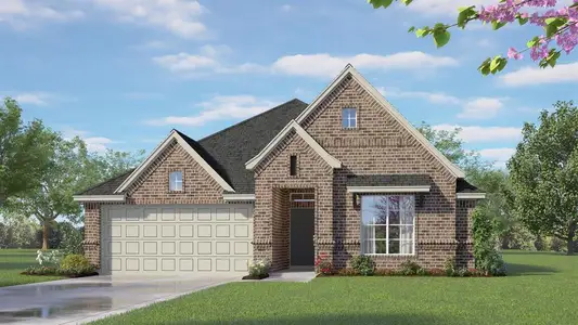 New construction Single-Family house 2325 Shamrock Ln, Weatherford, TX 76087 plan Concept 1790 - image