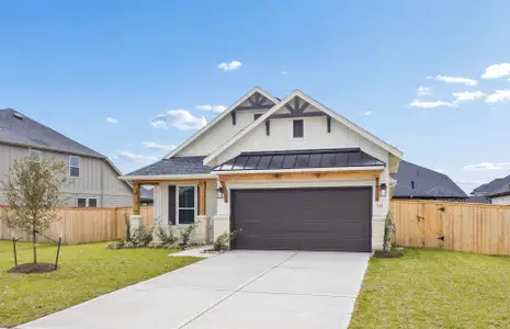 New construction Single-Family house 318 Ruby Ford Dr, Cove, TX 77523 plan Barrett - image