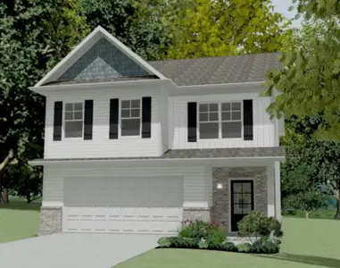 New construction Single-Family house Maryville, TN 37803 plan The Henley - image