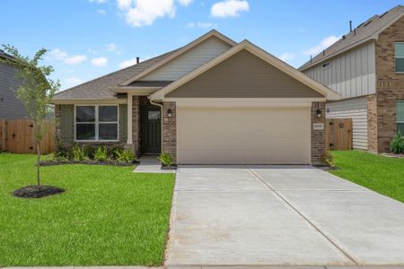 New construction Single-Family house 10690 Ellerston Rd, Cleveland, TX 77327 plan Plan 1425 - image