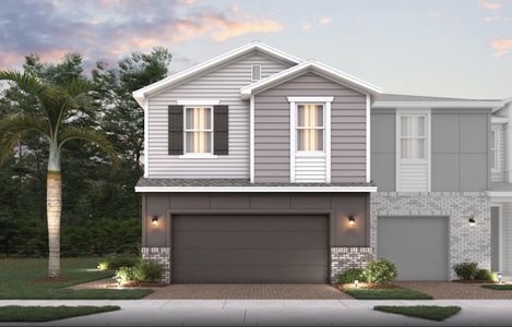 New construction Townhouse house 564 Southern Edge Way, Sanford, FL 32771 Elm- photo 0