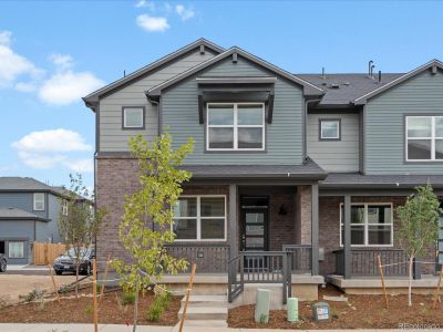 New construction Townhouse house 22183 E 7Th Place, Aurora, CO 80018 - photo 0