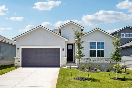 New construction Single-Family house 7025 Hayes Horizon, Live Oak, TX 78233 plan Zen - image