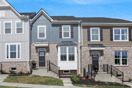 New construction Townhouse house 986 Sugar Vista Cir, Sugar Hill, GA 30518 Mendelssohn with Basement- photo 0 0