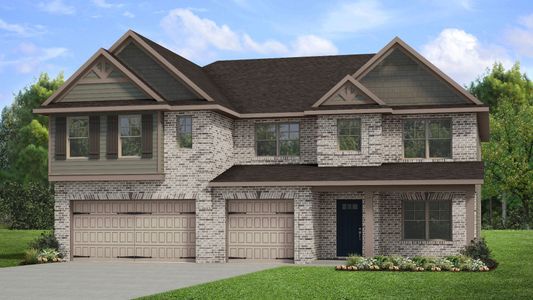 New construction Single-Family house 53 Homesite Blair Grove Court, Hampton, GA 30228 Rosemary II- photo 0