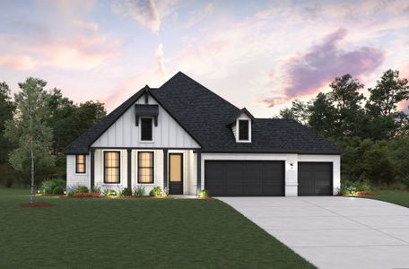New construction Single-Family house 17721 Coronation St, Conroe, TX 77302 plan Langston - image