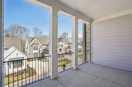 New construction Condo house 4547 Watervale Wy, Unit 265, Peachtree Corners, GA 30092 plan The Cochran - image 4