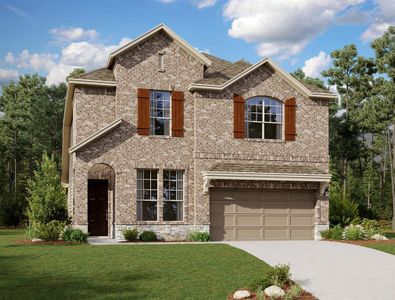 New construction Single-Family house 14318 Pine Cliffs Drive, Texas City, TX 77568 Presley Homeplan- photo 0