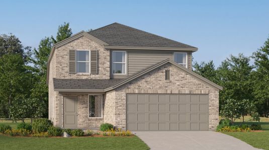 New construction Single-Family house 320 Box Elder Ct, Stagecoach, TX 77355 plan Morrow - image