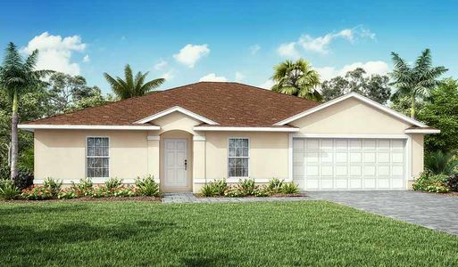 New construction Single-Family house 3174 Southwest Savona Boulevard, Port Saint Lucie, FL 34953 - photo 0