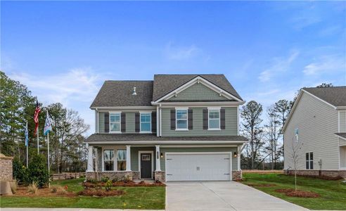 New construction Single-Family house 412 Brekston Way, Mcdonough, GA 30253 Devon- photo 0