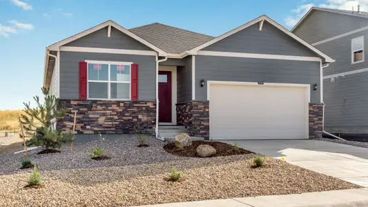 New construction Single-Family house 9857 Danube Ct, Commerce City, CO 80022 plan Chatham - image
