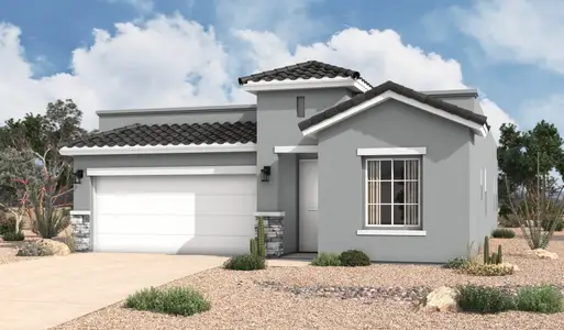 New construction Single-Family house 13829 Paseo Bosque Ave, El Paso, TX 79928 plan Santa Rosa - image