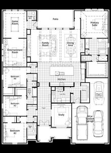 New construction Single-Family house 2323 N Preston Rd, Celina, TX 75009 plan Eliot - image