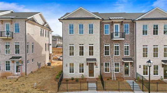 New construction Townhouse house 1007 Crown Oak St, Unit 45, Johns Creek, GA 30022 plan The Benton III - image
