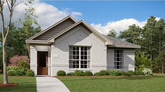 New construction Single-Family house 1041 Canuela Wy, Fort Worth, TX 76247 plan El Paso - image
