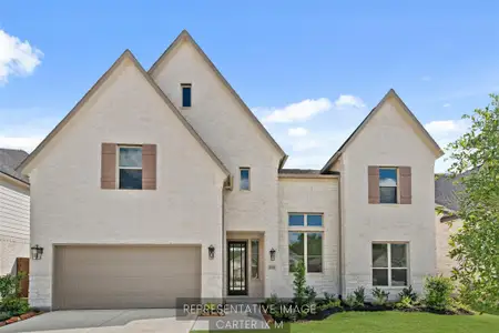 New construction Single-Family house 109 Buckaroo Dr, Georgetown, TX 78633 plan The Carter IX - image