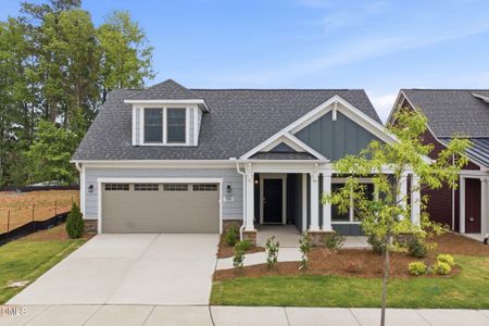 New construction Single-Family house 1136 Salford Ct, Unit Lot 147, Durham, NC 27703 plan Portico - image