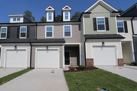 New construction Townhouse house 2226 Bright Shore St, Raleigh, NC 27610 plan Mordecai - image