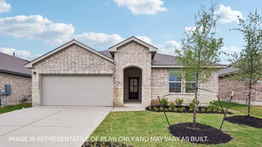 New construction Single-Family house 2313 Bronc Buster Wy, Leander, TX 78641 plan The Kingston - image