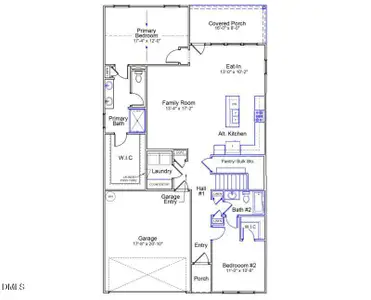 New construction Single-Family house 1009 Honey Bee Ct, Unit 423, Durham, NC 27703 plan Lawrence - Genesis Value Collection - image