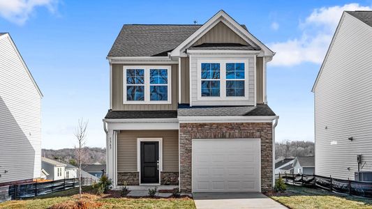 New construction Single-Family house 5363 Spicewood Lake Ln, Winston-Salem, NC 27106 plan Bartow - image
