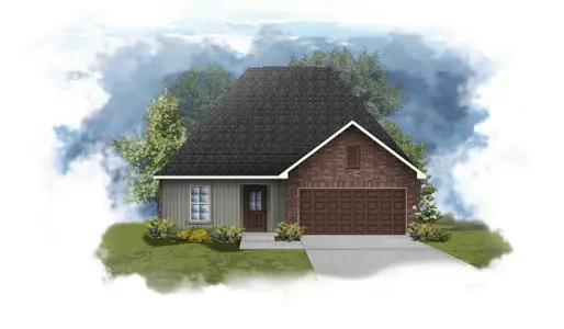New construction Single-Family house 156 Natureview Wy, Freeport, FL 32439 plan Nolana IV G - image