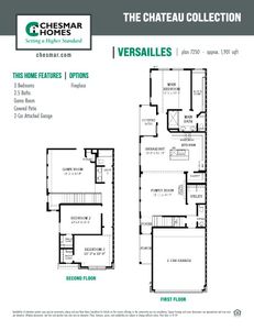 New construction Single-Family house 26620 Boots Dr, Montgomery, TX 77316 plan Versailles - image