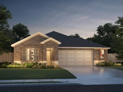 New construction Single-Family house 1011 Milano River Rd, Hutto, TX 78634 The Hughes (841)- photo 0