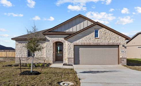 New construction Single-Family house 5109 Park Overlook, Schertz, TX 78108 Teton- photo 0