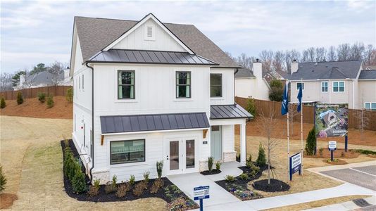 New construction Single-Family house 1837 Butterfly Wy, Marietta, GA 30066 plan Harbor - image