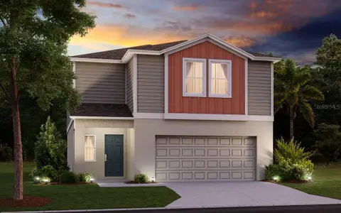 New construction Single-Family house 1707 Vanilla St, Haines City, FL 33844 - image