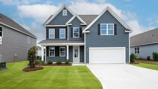 New construction Single-Family house 416 Matthews Farm Rd, Hubert, NC 28539 plan Forrester - image
