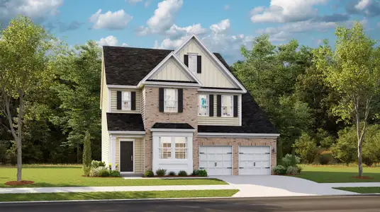 New construction Single-Family house 346 Camellia Bloom Dr, Moncks Corner, SC 29461 plan FANNING - image