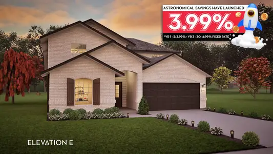 New construction Single-Family house 1923 Parks Edge Ln, Angleton, TX 77515 plan Yuma - image