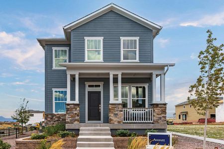 New construction Single-Family house 6383 Levity Hts, Colorado Springs, CO 80924 plan The Averett - image
