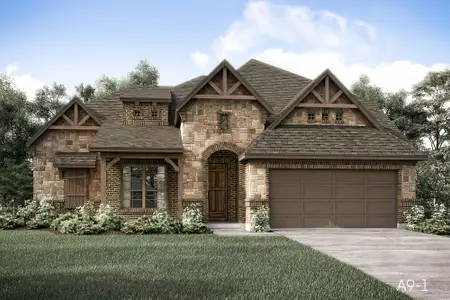 New construction Single-Family house 3401 Lakemont Dr, Venus, TX 76084 plan Jackson - image