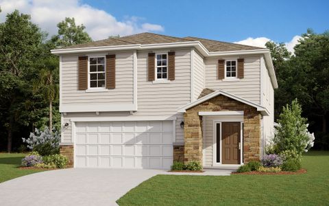 New construction Single-Family house 846 Point Heron Lp, Orange Park, FL 32073 plan Vero - image