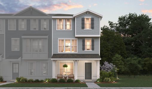 New construction Townhouse house 2017 Leysmill Aly, Orlando, FL 32803 Westerley- photo 0